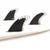 FCS II Reactor PC Carbon Large Tri Fin Set