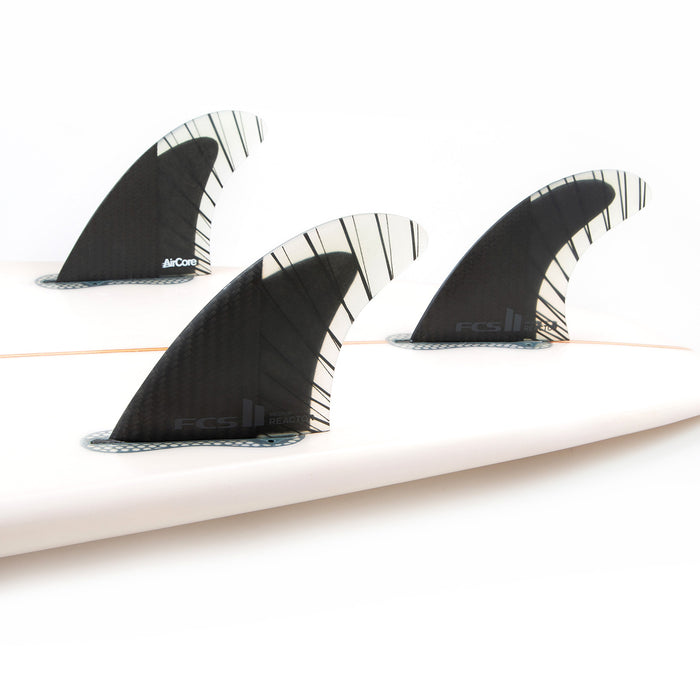 FCS II Reactor PC Carbon Large Tri Fin Set