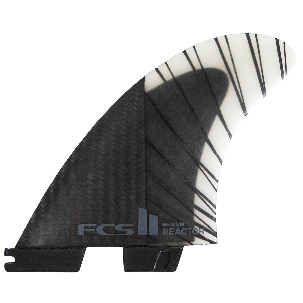 FCS II Reactor PC Carbon Large Tri Fin Set
