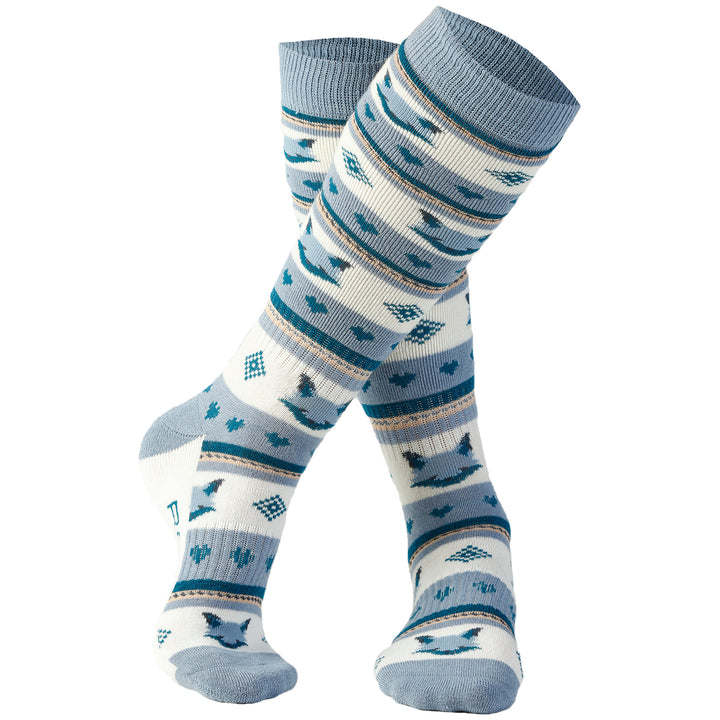 Rojo Outerwear Snow Fox Socks - Girls' Angel Blue