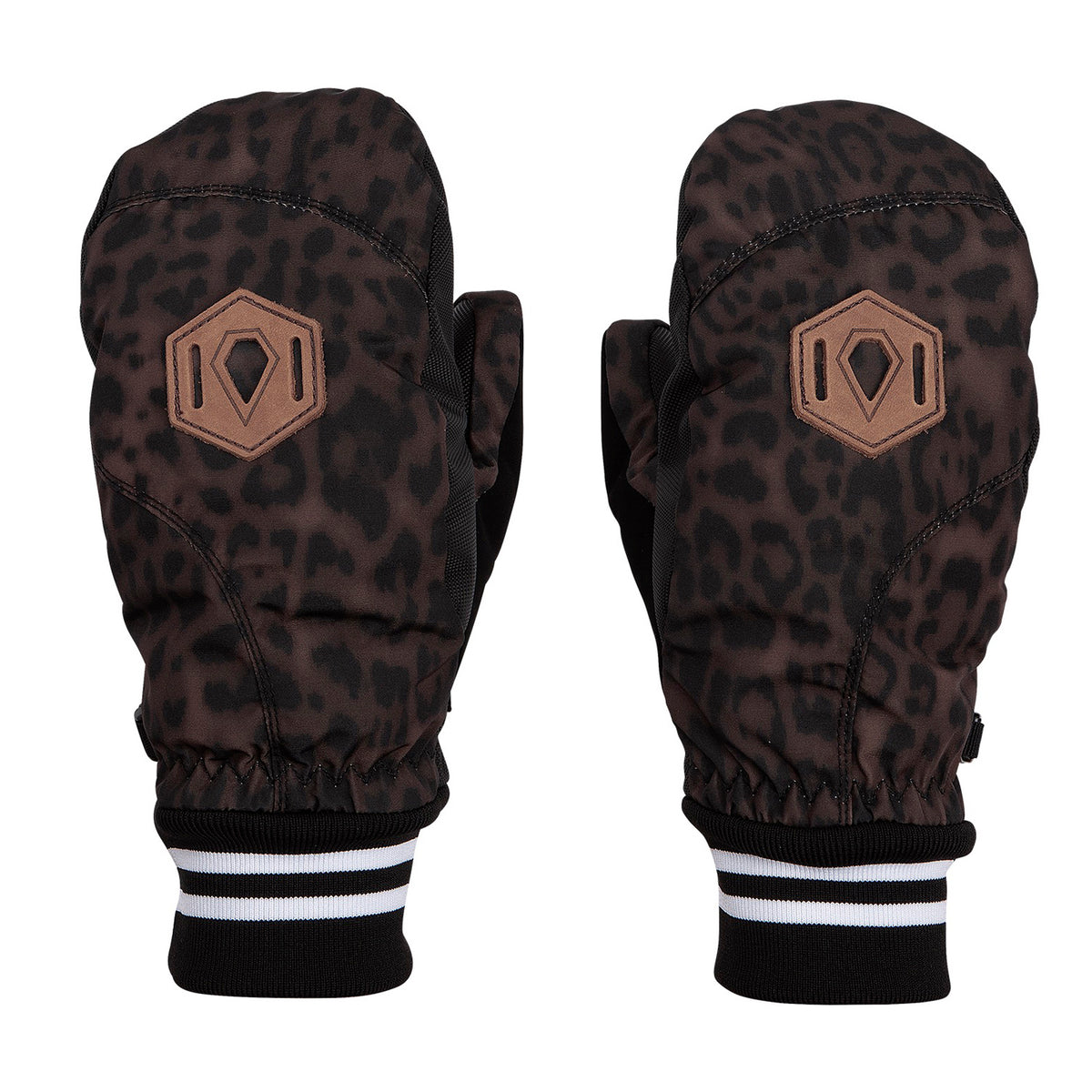 Volcom Bistro Mittens - Women's Leopard