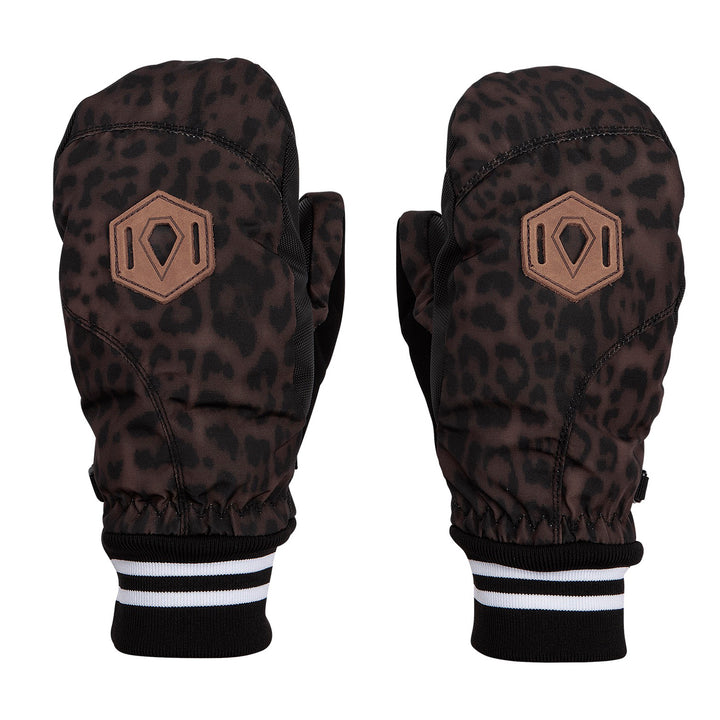 Volcom Bistro Mittens - Women's Leopard
