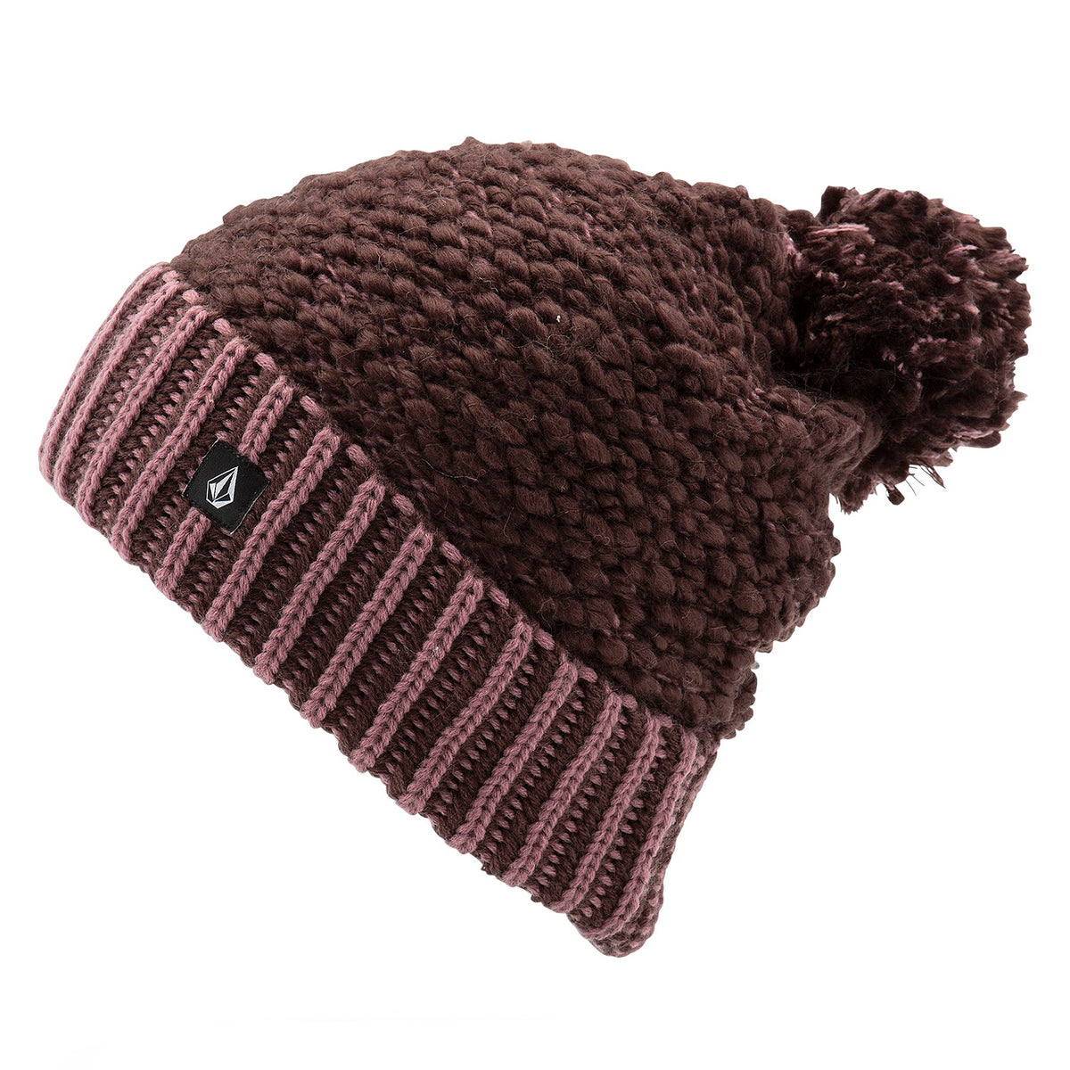 Volcom Chalet Beanie - Women's Black Red