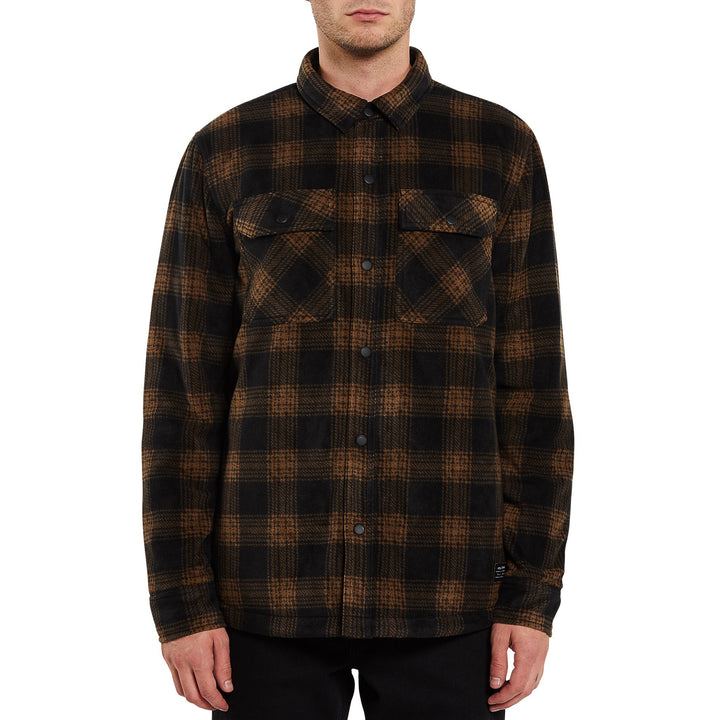Volcom Bower Polar Fleece - Men's Sanddune