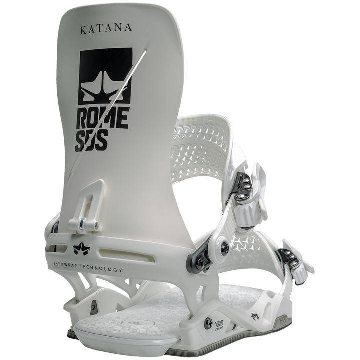 Rome Katana Snowboard Bindings 2021 White