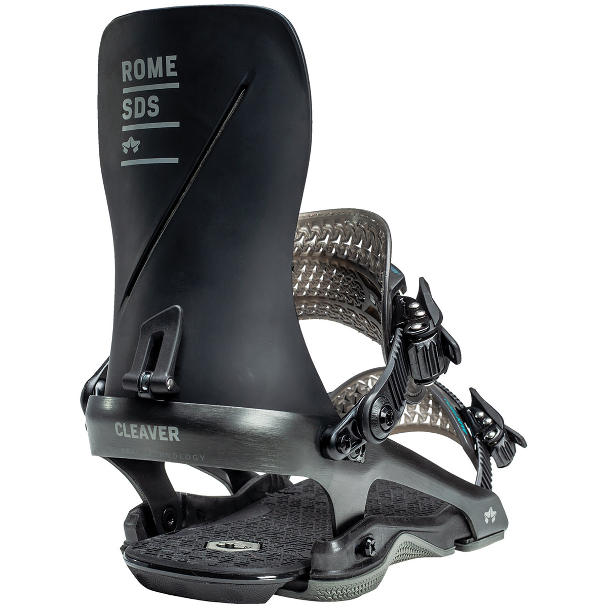 Rome Cleaver Snowboard Bindings 2021 Black