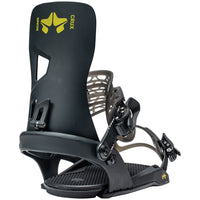 Rome Crux Snowboard Bindings 2021 Black::Black