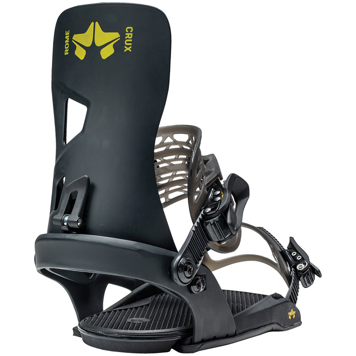 Rome Crux Snowboard Bindings 2021 Black