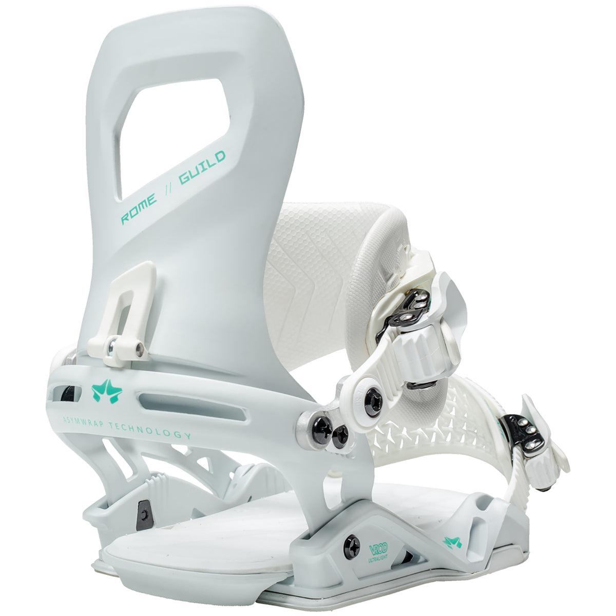 Rome Guild Snowboard Bindings - Women's 2021 White