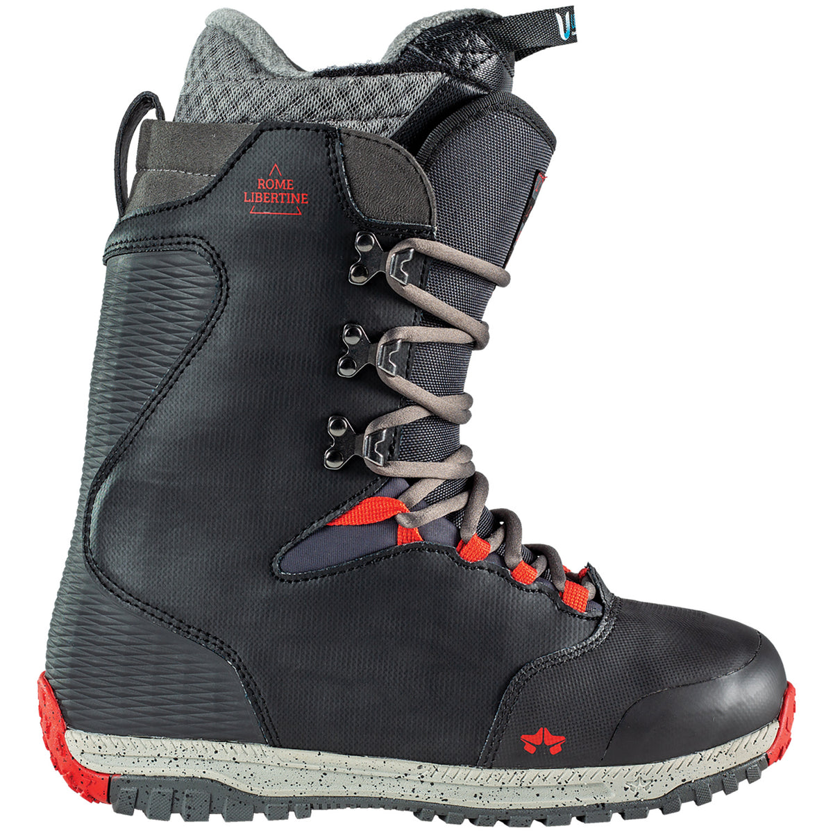 Rome Libertine Lace Snowboard Boots 2021 Black