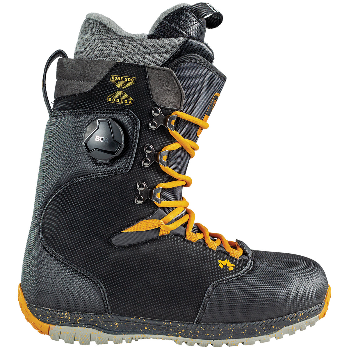 Rome Bodega Hybrid Boa Snowboard Boots 2021 Black