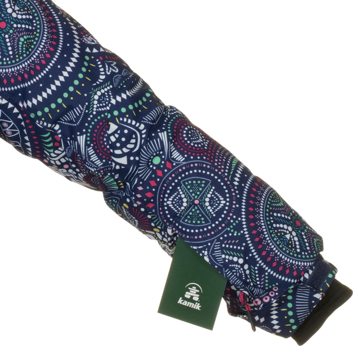 Kamik Apparel Tessie Jacket - Girls' Navy Lilith Print