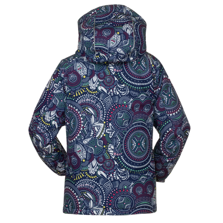 Kamik Apparel Tessie Jacket - Girls' Navy Lilith Print