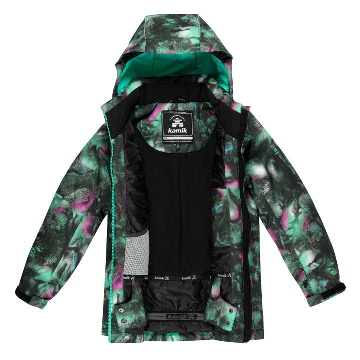 Kamik Juniper Snazzy Jacket - Girls' Mint