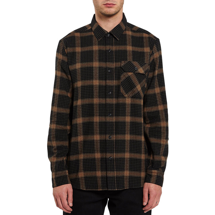 Volcom x Girl Skateboards Long-Sleeve Flannel - Men's Black