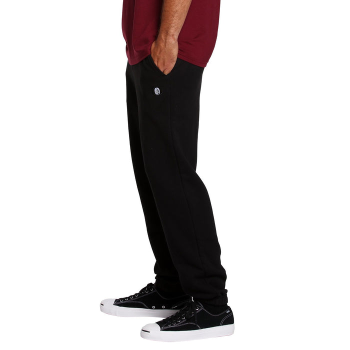 Volcom Single Stone Fleece Pants - Men's Black