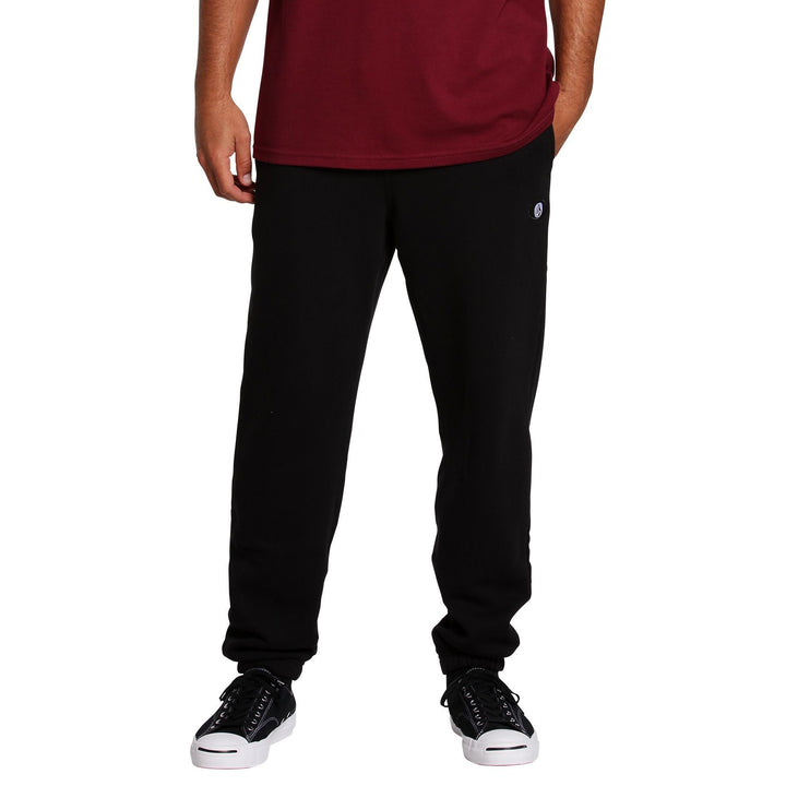 Volcom Single Stone Fleece Pants - Men's Black