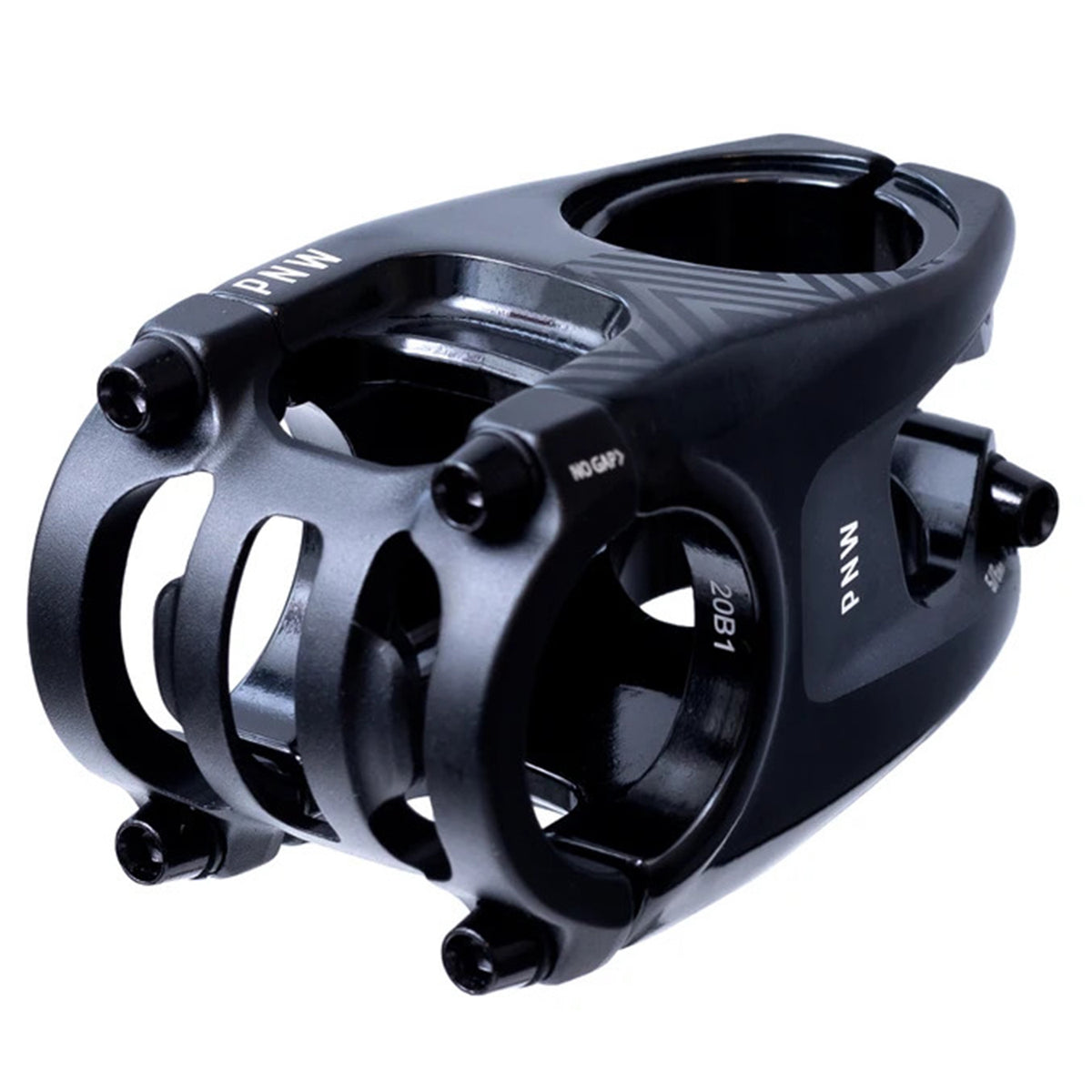 PNW Components Range Stem with GoPro/Light Mount Black