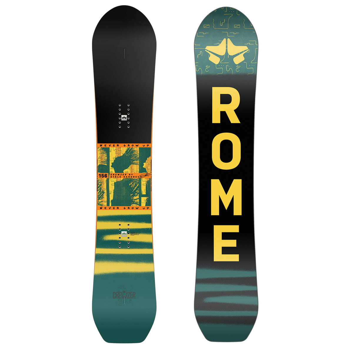 Rome Stale Crewzer Snowboard 2021