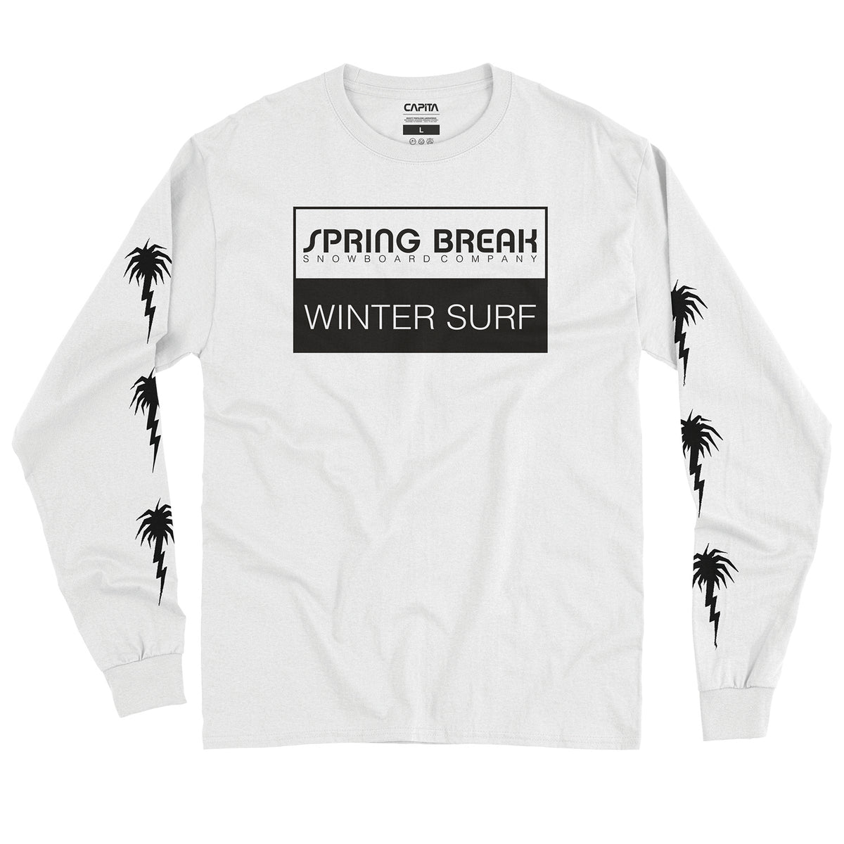 CAPiTA Spring Break Wintersurf Long-Sleeve T-Shirt - Men's White