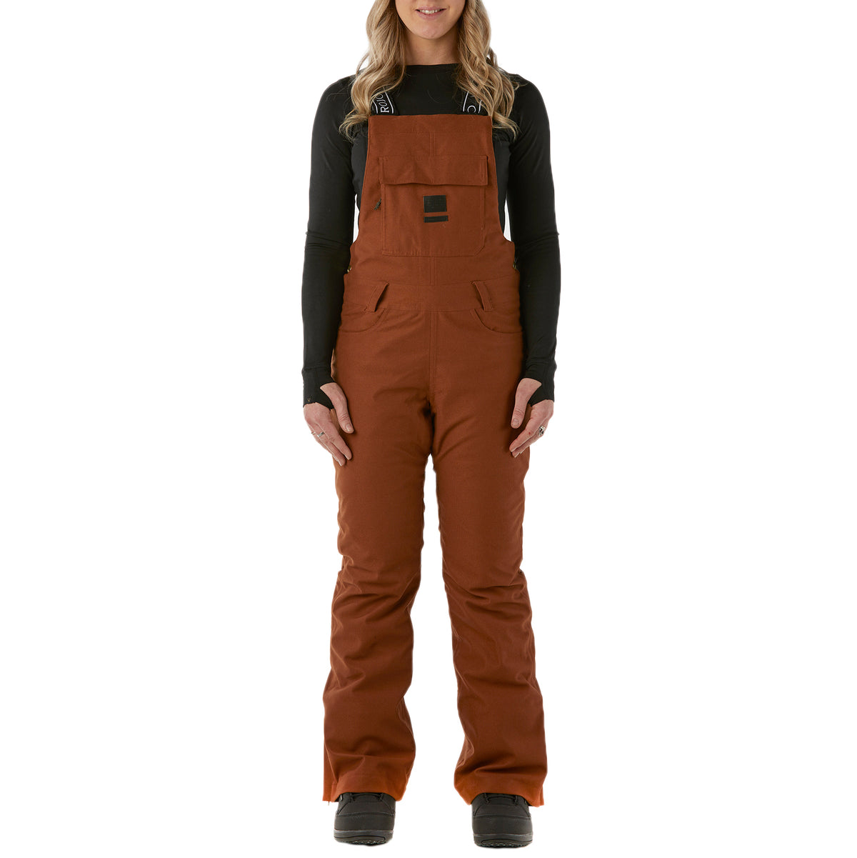 Rojo Outerwear Snow Day Bibs - Women's Tortoise Shell