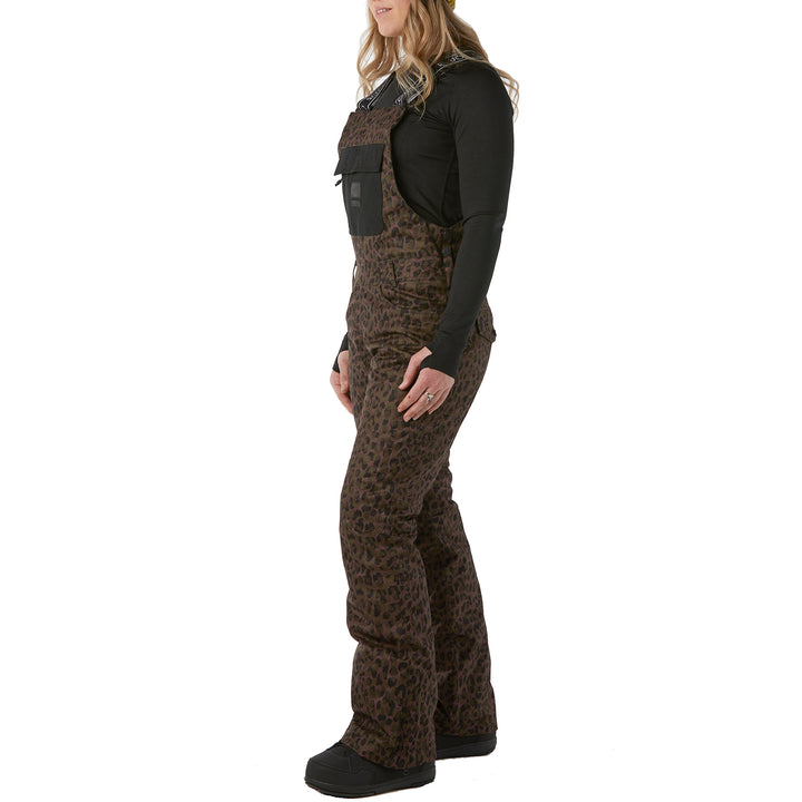 Rojo Outerwear Snow Day Bibs - Women's Changing Spots Marron