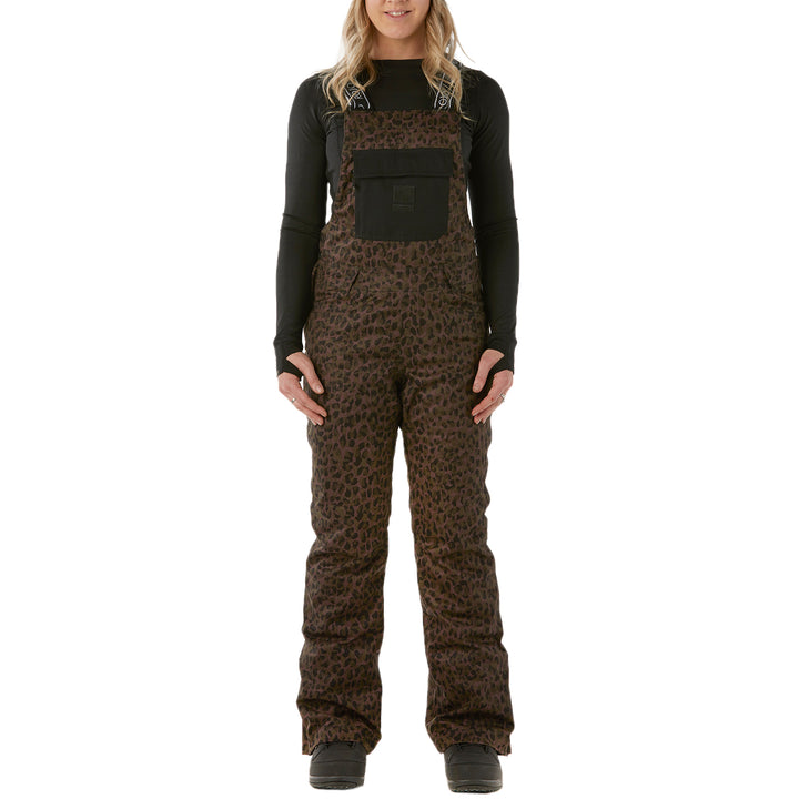 Rojo Outerwear Snow Day Bibs - Women's Changing Spots Marron