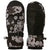 Rojo Outerwear Task Short Cuff Mittens - Women's Neve Floral True Black