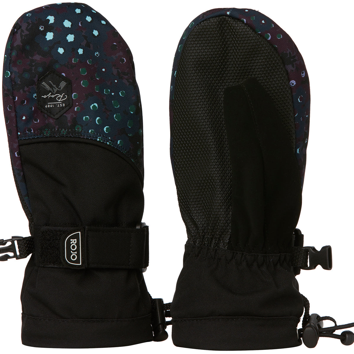 Rojo Outerwear Maximise Mittens - Girls' Acacia Camo Vintage Violet