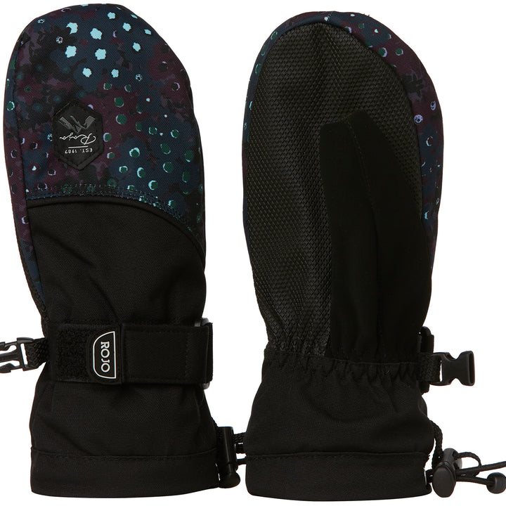Rojo Outerwear Maximise Mittens - Girls' Acacia Camo Vintage Violet