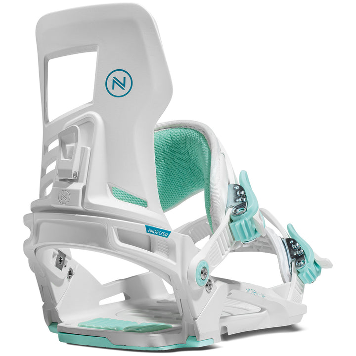 Nidecker Muon-W Snowboard Bindings - Women's 2025 White