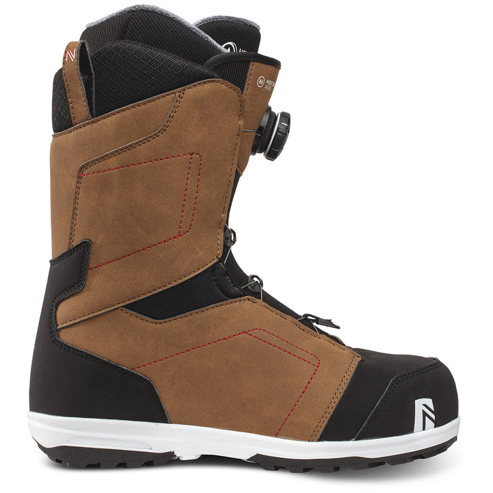Nidecker Aero Boa Coiler Snowboard Boots 2021 Brown