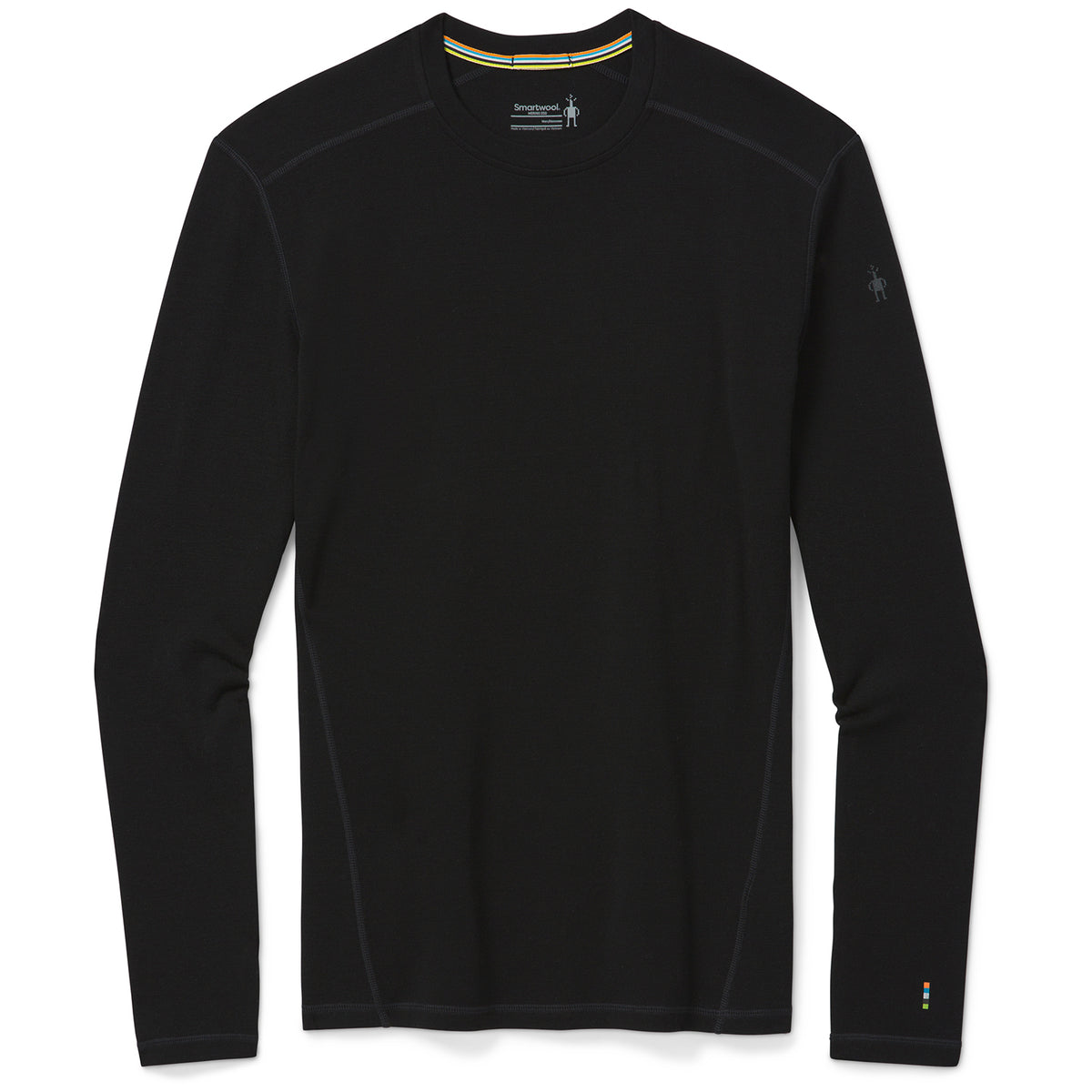 Smartwool Classic Thermal Merino Base Layer Crew Top - Men's Black