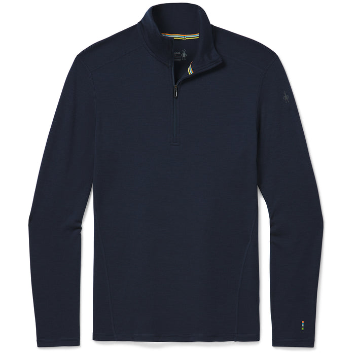 Smartwool Classic Thermal Merino Base Layer 1/4 Zip Top - Men's Deep Navy