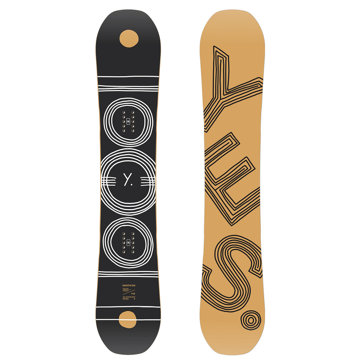 Yes. Emoticon Snowboard - Women's 2021