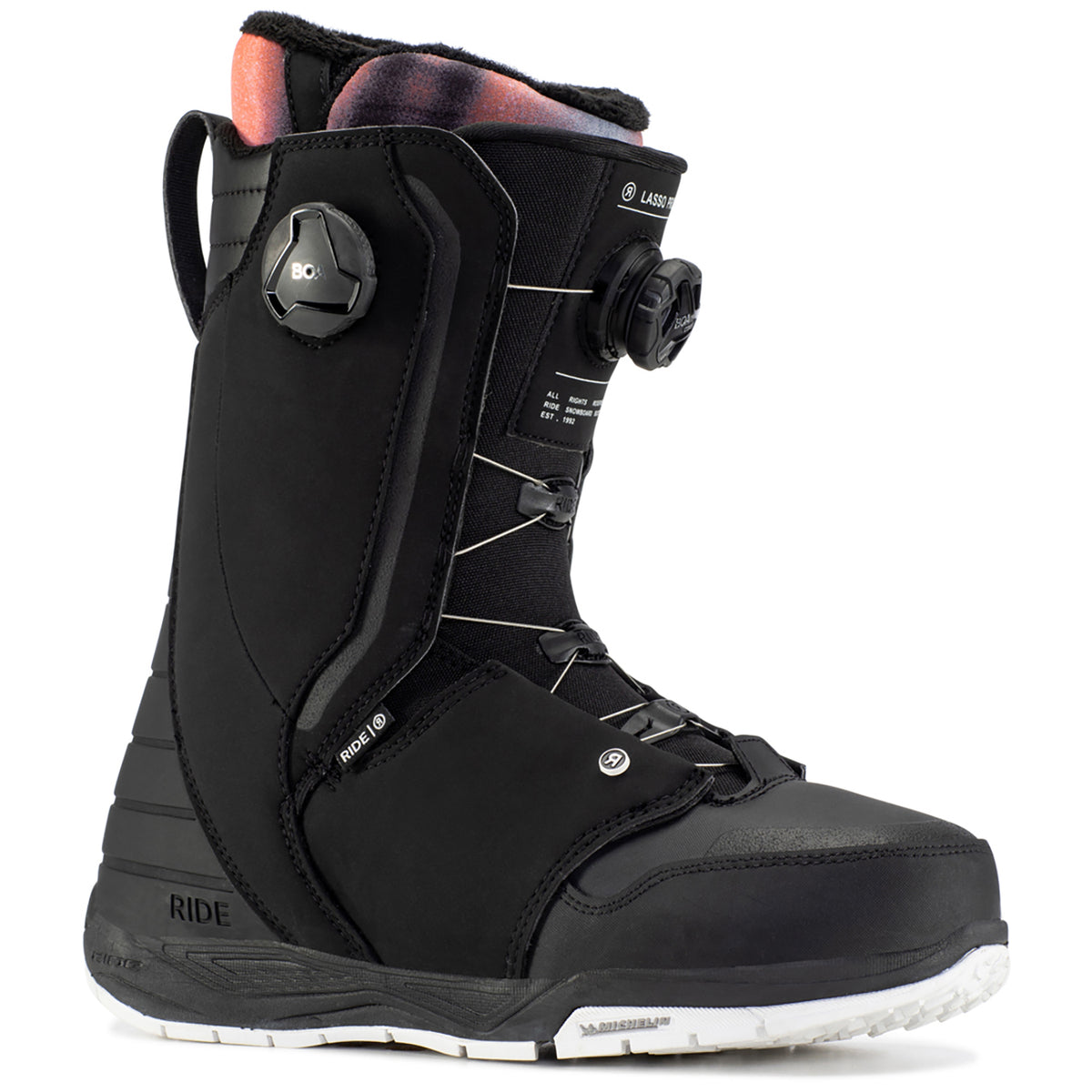 Ride Lasso Pro Snowboard Boots 2021 Black