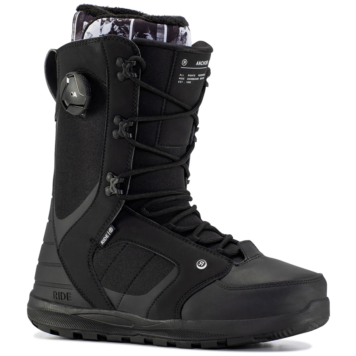 Ride Anchor Snowboard Boots 2021 Black