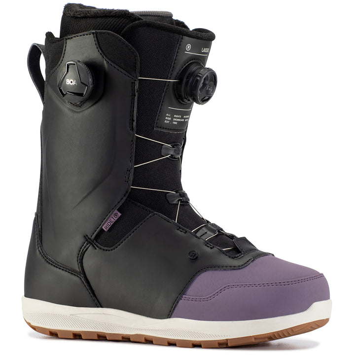 Ride Lasso Boa Snowboard Boots 2021 Purps