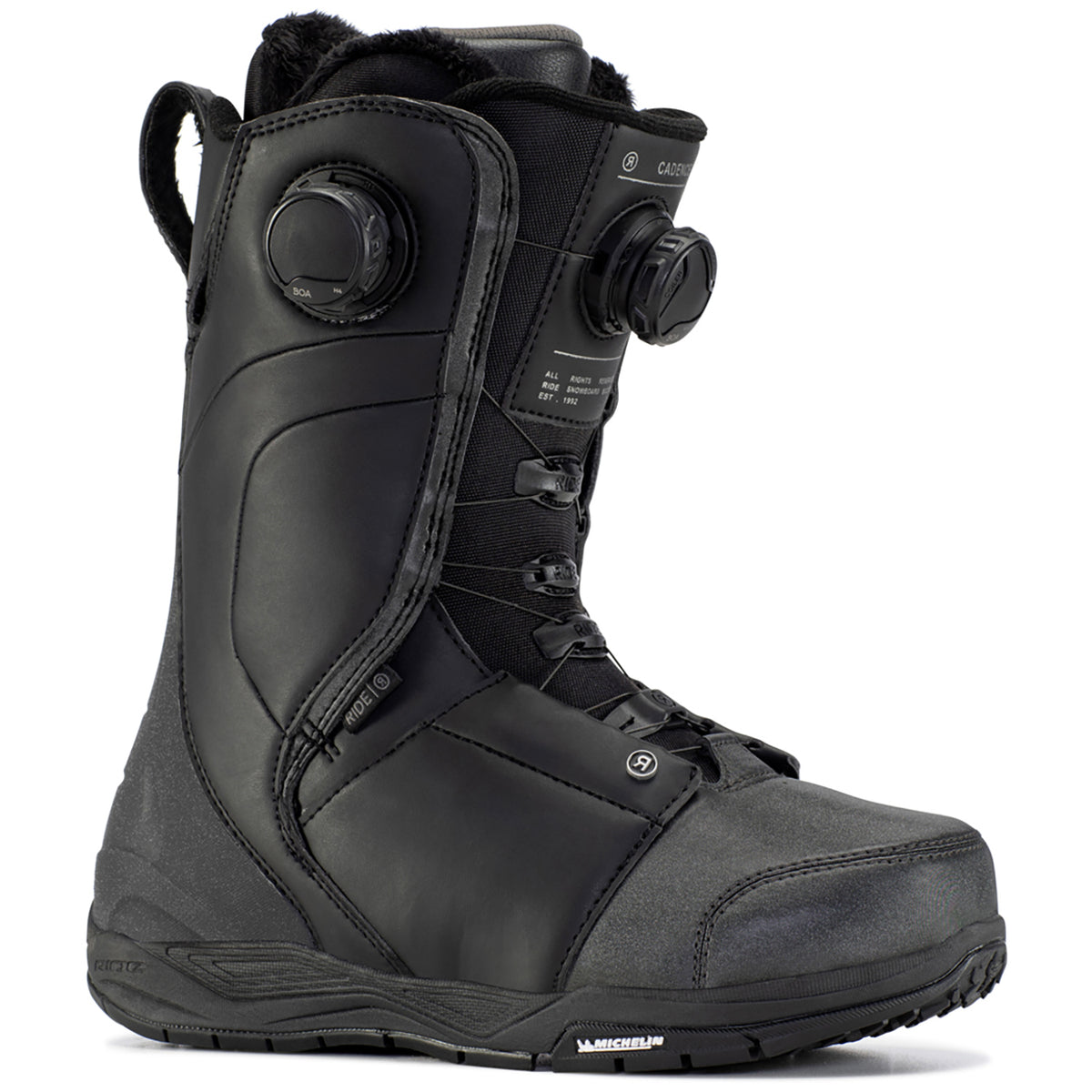 Ride Cadence Focus Boa Snowboard Boots - Women's 2021 Black