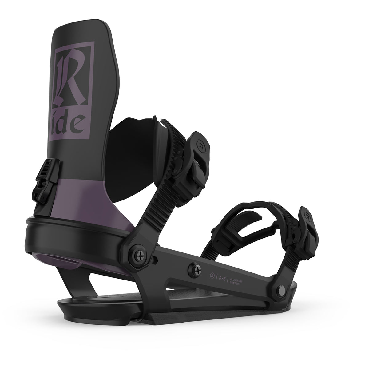 Ride A-6 Snowboard Bindings 2021 Purps