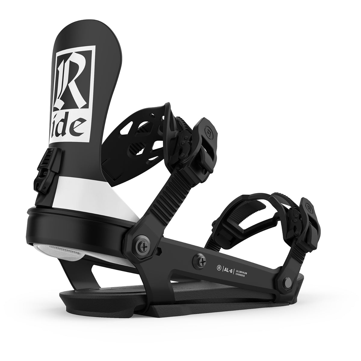 Ride AL-6 Snowboard Bindings - Women's 2021 Classic Black