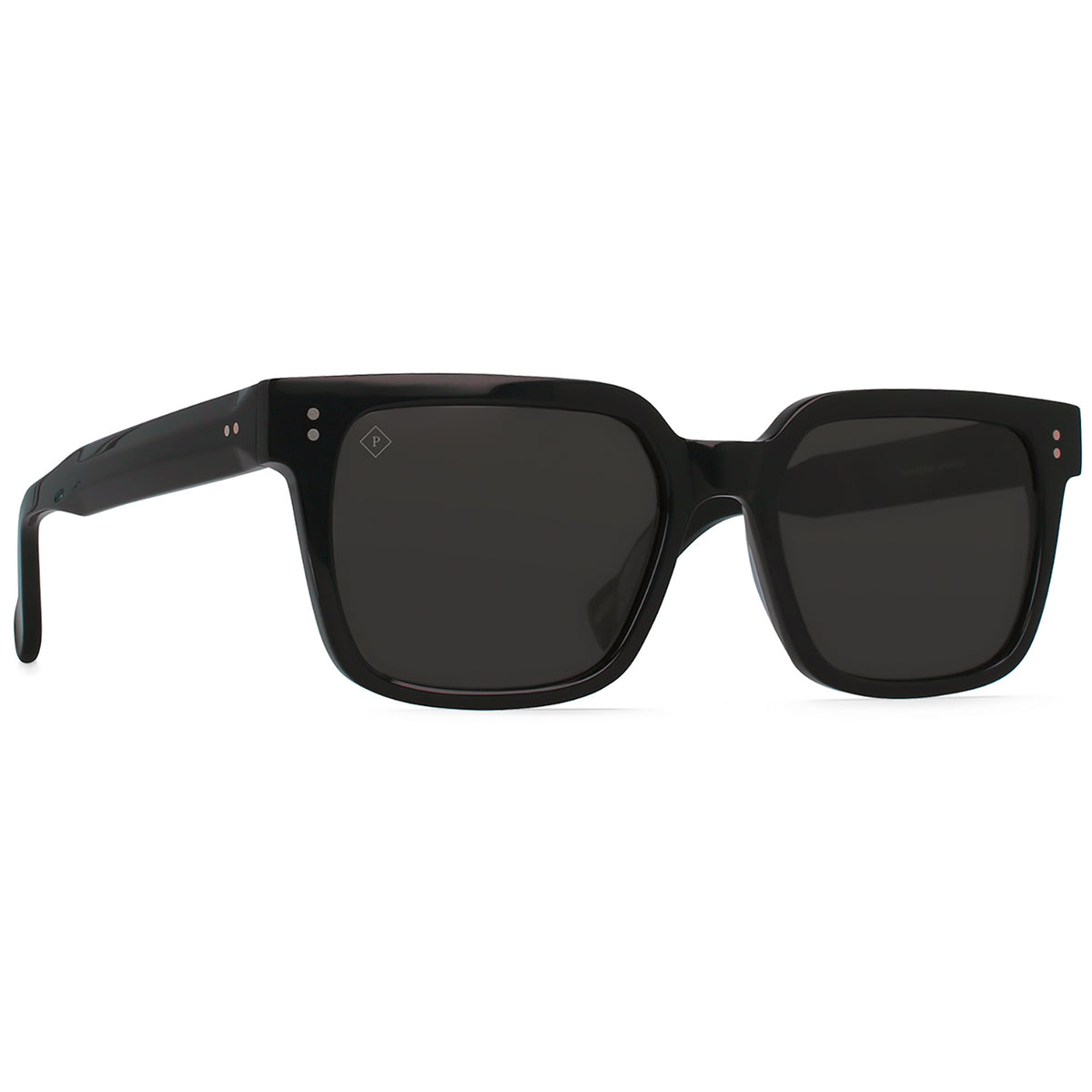 RAEN West Sunglasses Crystal Black/Smoke Polar