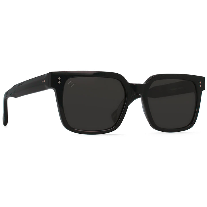 RAEN West Sunglasses Crystal Black/Smoke Polar