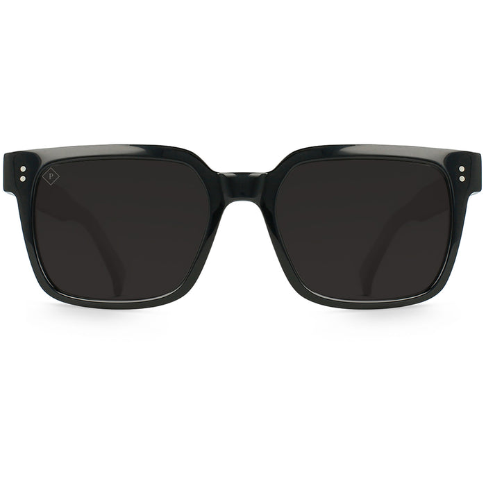 RAEN West Sunglasses Crystal Black/Smoke Polar