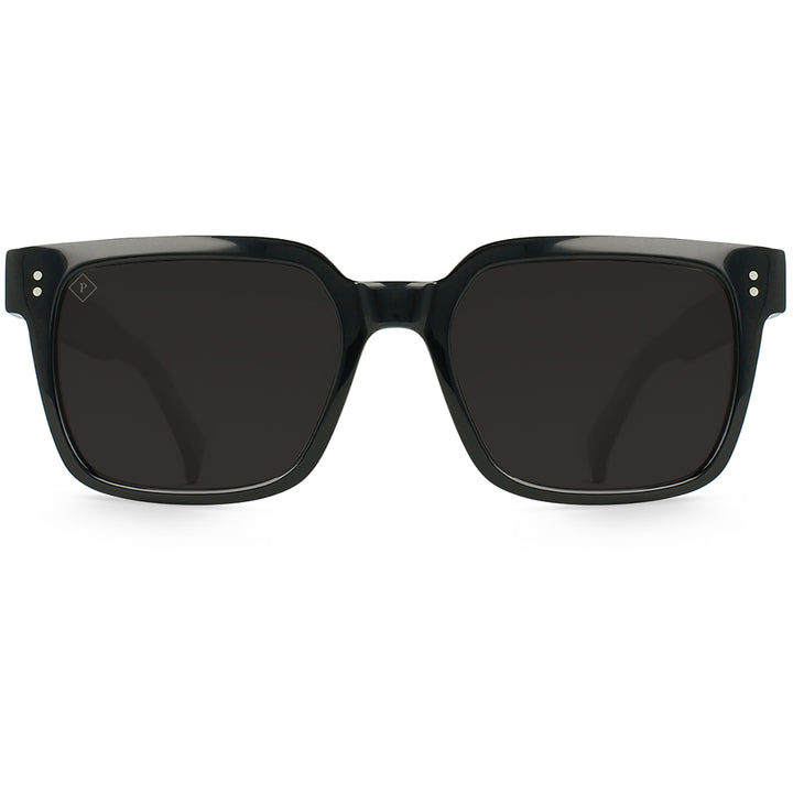 RAEN West Sunglasses Crystal Black/Smoke Polar