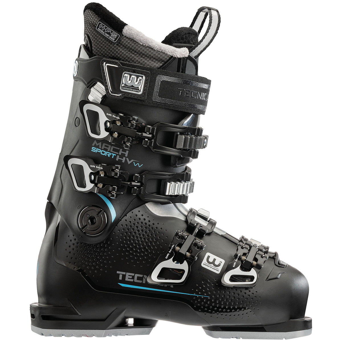 Tecnica Mach Sport LV 85 W Ski Boots - Women's 2022 Black