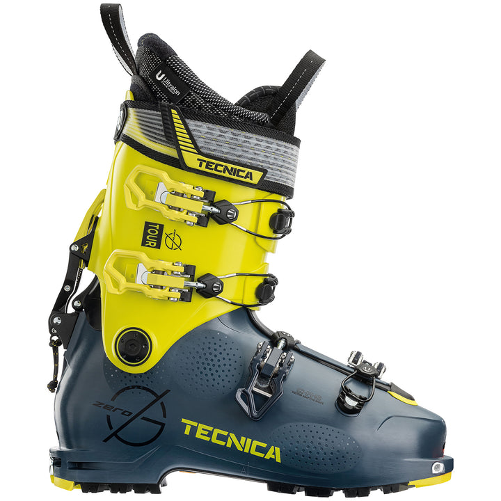Tecnica Zero G Tour Alpine Touring Ski Boots 2022 Dark Avio/Yellow