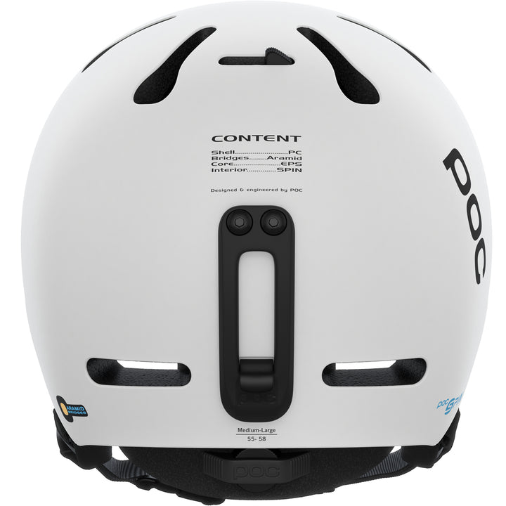 POC Fornix SPIN Helmet Hydrogen White