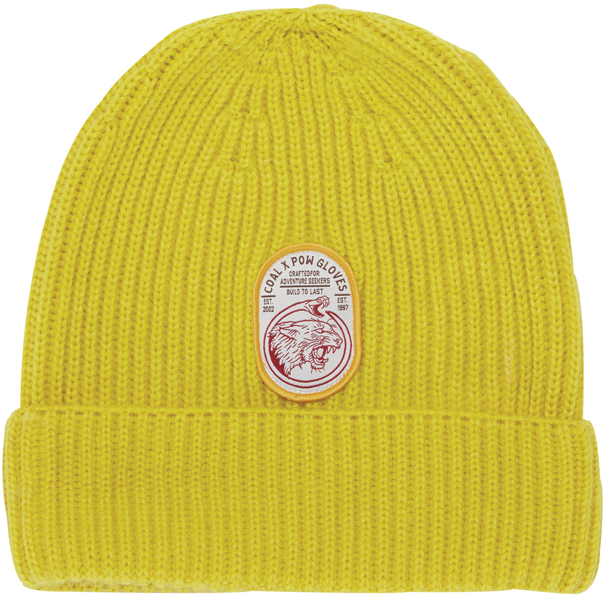 Coal x POW The Highline Beanie Sulphur