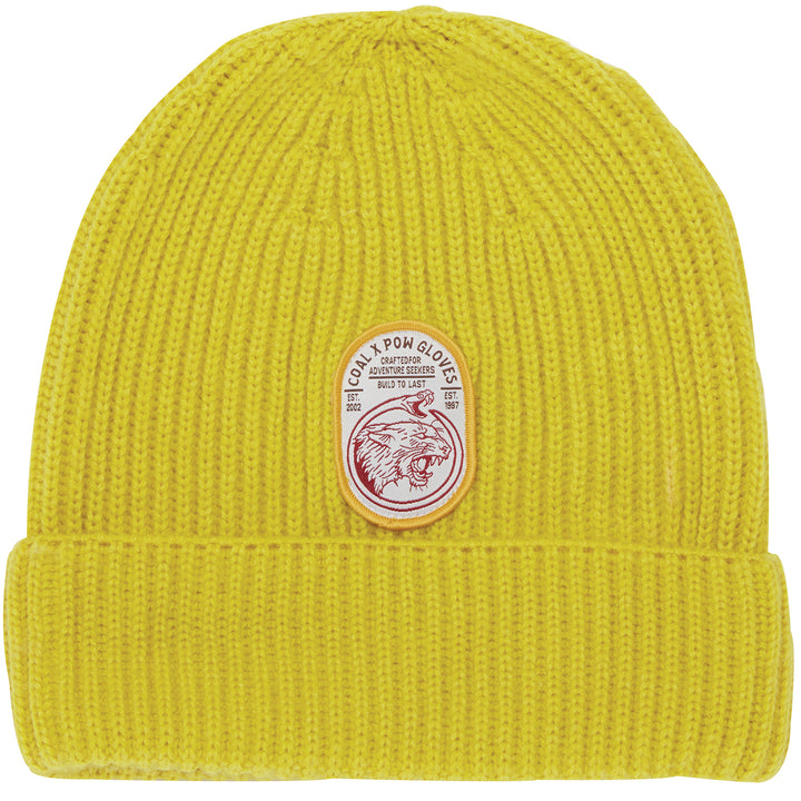 Coal x POW The Highline Beanie Sulphur